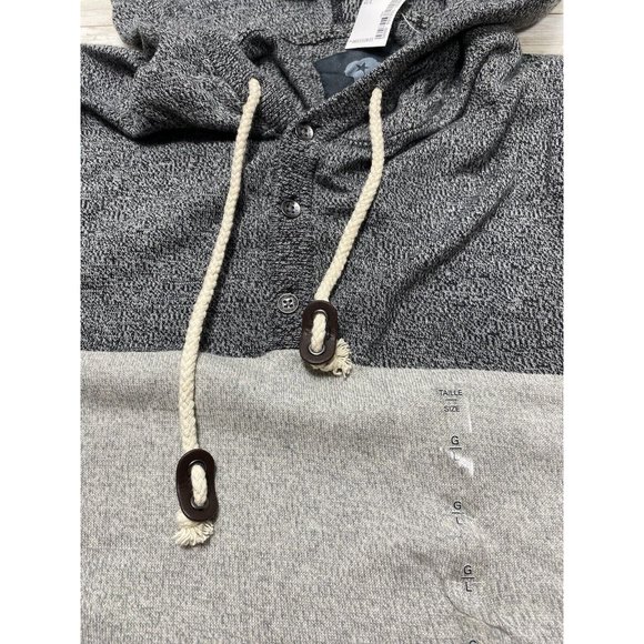 BRAND NEW Simons Djab Gray Mens Hoodie Sweater Pullover - Size Large - Picture 12 of 12